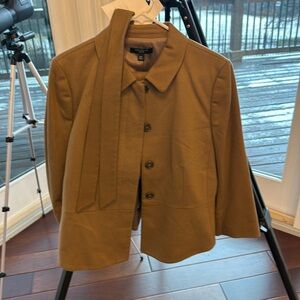 Ann Taylor size 16/16p camel suit. Beautiful. Just dry cleaned.